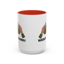 Knitting weekending mug coffee lover weekending vibes mug Coffee Mug swift Funny Coffee Cup Cat Lady Gift Cat Lover Gift Cat Mom christmas