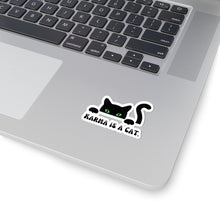 Karma is cat sticker funny swift gift cat lover gift for her bestfriend gift Kiss-Cut Stickers Halloween stickers bearrainbow sticker moon