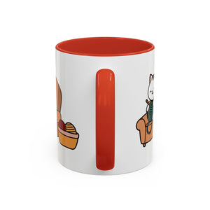 Cute cat knitting mug coffee mug crochet coffee yarn lover Mug Coffee Cup It's a Good Day to start fresh Mug, coworker Gift Mug for Coffee