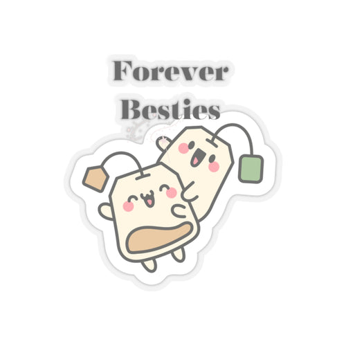 Forever besties sticker funny gift bee lover gift for her bestfriend gift Kiss-Cut Stickers Halloween stickers bearrainbow sticker moon