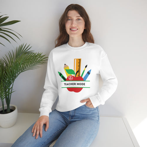 Teacher Mode love inspire sweatshirt Teacher mode sweater, Homeschooling sweatshirt,teacher mom shirt, hoodie teacher shirt, shirt,unisex