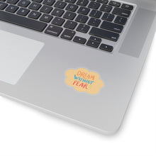 Dream without fear sticker Motivational sticker selflove Motivating sticker keep trying sticker gift forher gift for him girlboss office