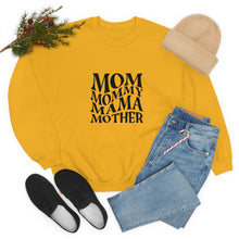 Mama Mother Mom sweatshirt, Gift for mom, Christmas gift for her, workout clothes, yoga wear for her, for him,Birthday gift for her,Galantine travel sweatshirt, Unisex Heavy Blend