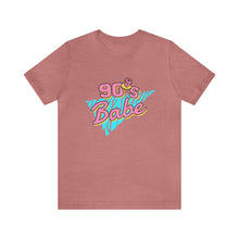 90's Babe shirt, gift for her, Christmas shirt, galantine gift best friend trip, Unisex Jersey Short Sleeve Tee