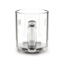 Mom's Fuel Glass Mug, 10oz - Funny Mother's Day Gift, Coffee Cup for Mom, Sarcastic Tea Mug, Birthday Present for Her, Unique Kitchen Decor