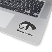 Cat Weekending sticker sleeping Cat sticker yarn lover sticker funny cat sticker relaxing cat gift cat lover gift for her bestfriend sticker