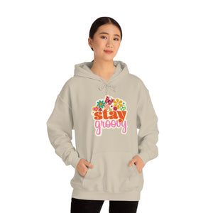 Stay Groovy Hoodie, Hippie Hoodie, good vibes hoodie, Fun Summer shirt, Birthday gift for her, Galantine gift for her,best friend gift, vac