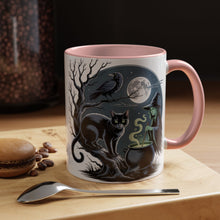 Halloween witchy mug Mystical moon mug Witchy vibes gift magical hands Magic lover Mug Cat Gift for cat lovers coffee mug Cat mom Christmas