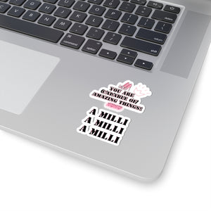 Millionaire sticker page Girlboss sticker motivational sticker bossbabe bestie sticker leprechaun stickers bestfriend boss gift sticker