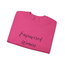 Empowered women empower women sweater knitting sweater Crochet lover sweater yarn lover gift valentines Day sweatshirt gift best friend gift for her