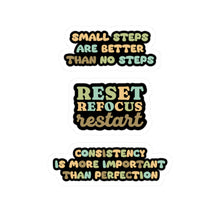 Motivational sticker page consistency sticker over perfection sticker small steps sticker bestie sticker teddy bear stickers bestfriend