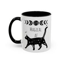 Magical Af mug Black Cat Lover Celestial moon gift Halloween gift Christmas mug gift for mom gift mug gift for him gift for wife Coffee Mug