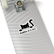 Karma is cat sticker funny swift gift cat lover gift for her bestfriend gift Kiss-Cut Stickers Halloween stickers bearrainbow sticker moon