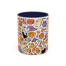 Halloween Mug Ghost drinking mug Feeling spooky and caffeinated mug bats and spiders Coffee Mug Christmas Funny bestie Mug Halloween