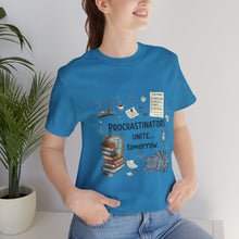 Funny procrastinator shirt Procrastinators Unite Tomorrow shirt Gift for Procrastinators Mug Office Mug Coworker gift catlover Christmasgift