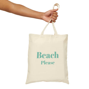Beach please tote mint bag salty bag tote best friend gift Cotton Canvas Tote Bag crochet lover gift birthday gift for her gift for him