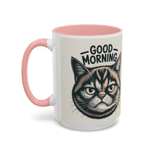 Grumpy cat mug good morning cat Coworker gift Christmas mug Funny cat mug cat lover Mug cat lovers coffee mug Catlady gift Cat mom pet owner