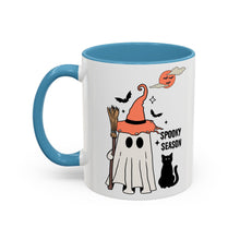 Spooky season mug Halloween Mug spooky season mug witchy ghost mug orange moon mug bats Coffee Mug Christmas gift Funny bestie Mug broom mug