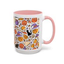 Halloween Mug Ghost drinking mug Feeling spooky and caffeinated mug bats and spiders Coffee Mug Christmas Funny bestie Mug Halloween