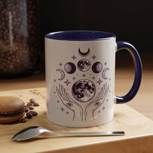 Celestial mug Mystical moon mug Witchy vibes gift magical hands Magic lover Mug Cat Gift for cat lovers coffee mug Cat mom Christmas gift