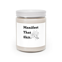 Manifest that shit candle,best friend gift,Vanilla scented candle,hand-poured candle,Christmas gift,Scented Candles, 9oz