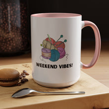 Crochet weekending mug coffee lover weekending vibes mug Coffee Mug swift Funny Coffee Cup Cat Lady Gift Cat Lover Gift Cat Mom christmas