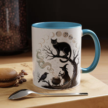 Halloween witchy mug Mystical moon phases mug Witchy vibes gift magical hands Magic lover Mug Cat Gift for coffee mug Cat mom Christmas
