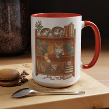 Crochet lover mug Cats Yarn Shelf Mug Christmas gift Accent Coffee Mug 11oz 15oz cozy vibes gift