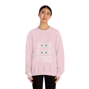 Good Vibes Sweatshirt, Unisex Heavy Blend™ Crewneck Sweatshirt