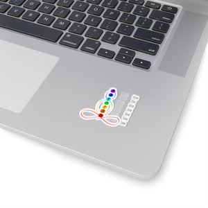 Chakra balancing sticker meditation gift chakra gift Kiss-Cut Stickers for Laptop, Journals, and Water Bottles | Tarot, Witchcraft witchy