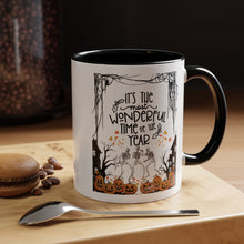 Halloween Mug spooky season mug it's the most wonderful time of the year mug fall leaves and spiders Coffee Mug Christmasgift Funny bestie