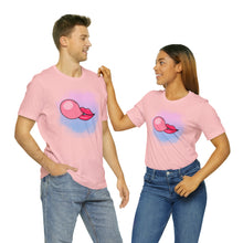 Bubble gum kiss shirt, Pink Gum Shirt, Galantine gift travel shirt, best friend trip, girls vacation trip, Unisex Jersey Short Sleeve Tee