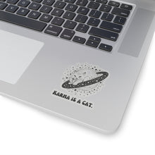 Karma is cat sticker Celestial funny swift gift cat lover gift for her bestfriend gift Kiss-Cut Stickers Halloween sticker scrapbook sticker