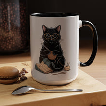Black cat crocheting blanket mug Funny cat lover Mug Cat yarn lover Gift for cat lovers Cat lover mug Cat lady gift Catmom present Pet owner