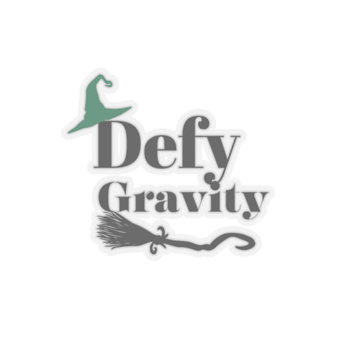 Defy gravity sticker Witches before wizards sticker funny witch gift funny mom gift bestfriend gift Kiss-Cut Stickers Halloween stickers