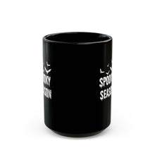 Spooky Season Black Mug Halloween Coffee Cup Fall Decor, Gift for Witch Lovers, Pumpkin Spice Mug fall lover spooky halloween Christmas gift