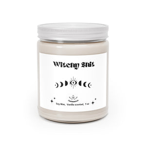 Witchy Shit candle,best friend gift,Vanilla scented candle,hand-poured candle,Christmas gift,Scented Candles, 9oz