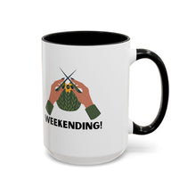 Knitting weekending mug coffee lover weekending vibes mug Coffee Mug swift Funny Coffee Cup Cat Lady Gift Cat Lover Gift Cat Mom christmas