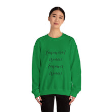 Empowered women empower women sweater knitting sweater Crochet lover sweater yarn lover gift valentines Day sweatshirt gift best friend gift for her