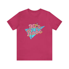 90's Babe shirt, gift for her, Christmas shirt, galantine gift best friend trip, Unisex Jersey Short Sleeve Tee
