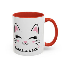 Karma is a cat cat mug Funny Cat Coffee Mug swift with My Cat Lover Cat Mug Funny Coffee Cup Cat Lady Gift Cat Lover Gift Cat Mom christmas