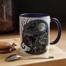 Halloween witchy mug Mystical moon mug Witchy vibes gift magical hands Magic lover Mug Cat Gift for cat lovers coffee mug Cat mom Christmas