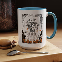 Halloween Mug spooky season mug it's the most wonderful time of the year mug fall leaves and spiders Coffee Mug Christmasgift Funny bestie