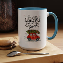Christmas mug Hot cocoa mug It's the most wonderful time of the year mug Christmas cheer holiday Christmas mug gift for dad bestie coffee