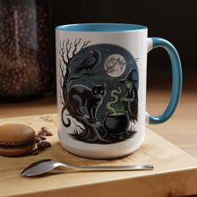 Halloween witchy mug Mystical moon mug Witchy vibes gift magical hands Magic lover Mug Cat Gift for cat lovers coffee mug Cat mom Christmas