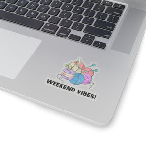 Crochet yarn sticker crochet lover sticker yarn knit sticker gift for her bestfriend gift KissCut Stickers Halloween stickers yoga sticker