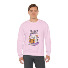 Halloween Season sweater Spooky season fall ghost sweater book lover gift birthday gift Halloween Sweatshirt   best friend gift Unisex