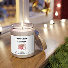 Christmas Cookies candle,Christmas gift,Funny candle, best friend gift,Vanilla scented candle, Birthday hand-poured candle,No fucks candle