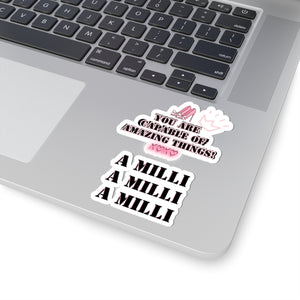 Millionaire sticker page Girlboss sticker motivational sticker bossbabe bestie sticker leprechaun stickers bestfriend boss gift sticker