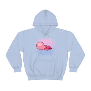 Bubble Gum kiss Hoodie, Summer Bubblegum shirt, Birthday gift for her, Galantine gift for her, best friend gift,birthday vacation,Unisex